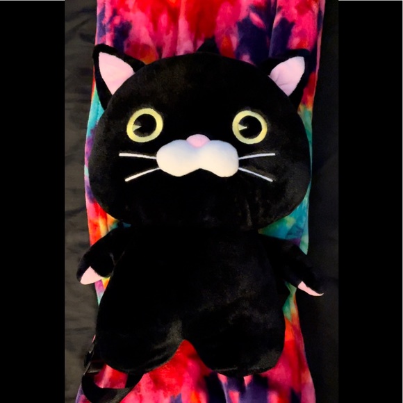 cat plush backpack
